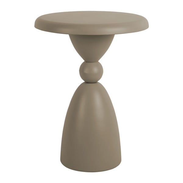 Iš metalo apvalios formos šoninis stalas ø 34 cm Folly  – Leitmotiv
