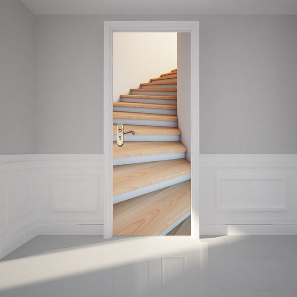Lipnus lipdukas durims "Ambiance Modern Stairway", 83 x 204 cm