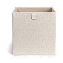 Smėlio spalvos iš tekstilės daiktadėžė 32x31,5x31,5 cm Soft Storage Cube – Bigso