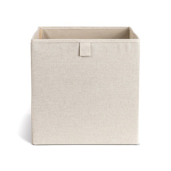Smėlio spalvos iš tekstilės daiktadėžė 32x31,5x31,5 cm Soft Storage Cube – Bigso