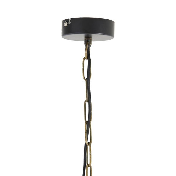 Bronzinės spalvos iš metalo kabantis šviestuvas ø 36 cm Alvaro – Light & Living-image-2