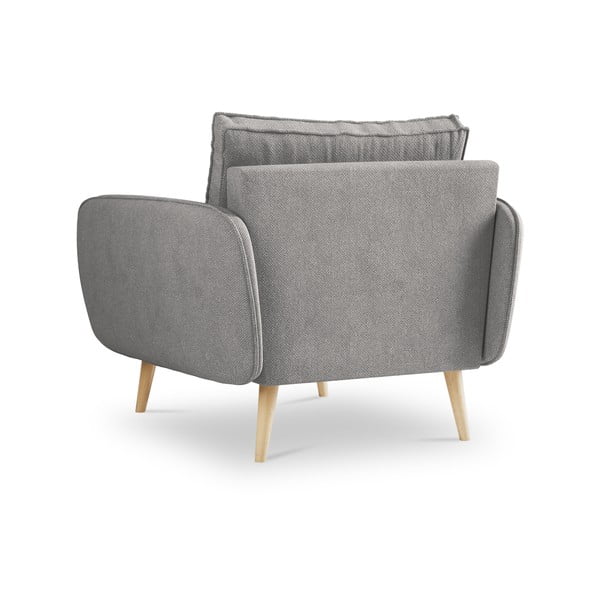 Pilkas krėslas Kooko Home Lento-image-2