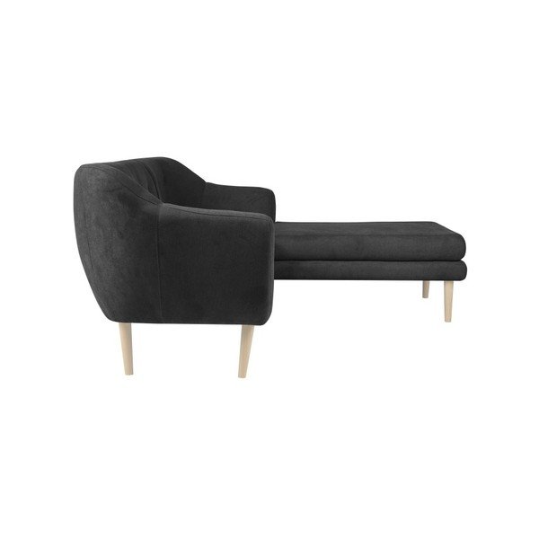 Tamsiai pilka sofa Mazzini Sofas Sicile, kampas dešinėje-image-1