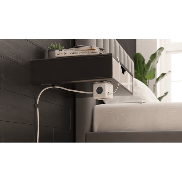 Kištukinis lizdas 13 cm PowerCube Extended USB – Cubenest-image-1