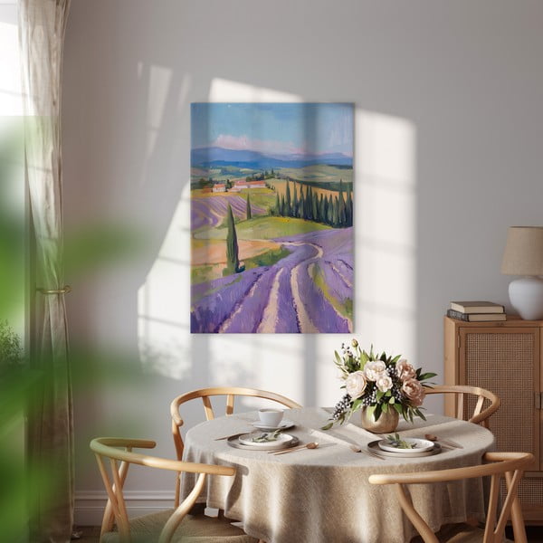 Paveikslas 70x100 cm Purple Fields – Styler-image-1