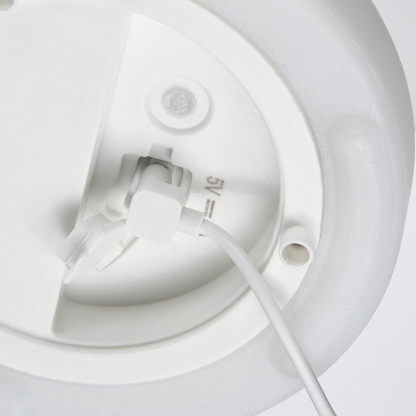 Stalinis šviestuvas baltos spalvos LED (aukštis 25 cm) Termoli – Fischer & Honsel-image-2