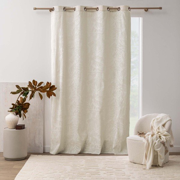 Kreminės spalvos užuolaida 140x240 cm Lorenza – douceur d'intérieur-image-2