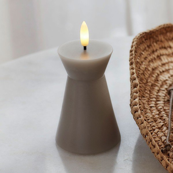 LED žvakė reikia baterijų (aukštis 10 cm) Sille Cone – Sirius-image-1
