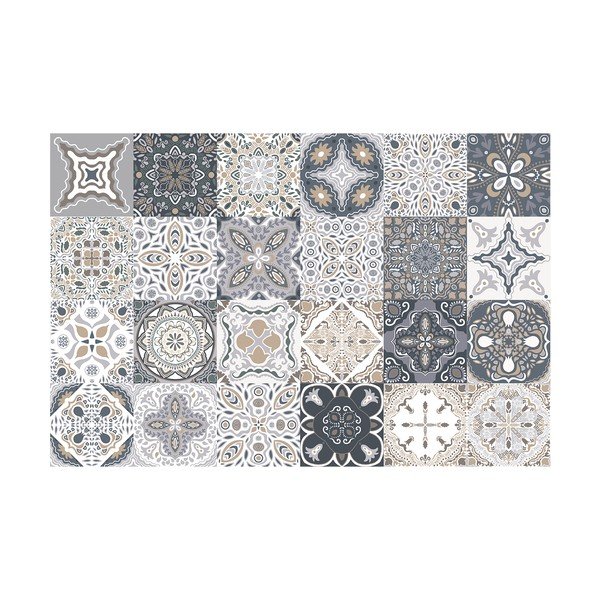 24 sieninių lipdukų rinkinys Ambiance Tiles Azulejos Nello, 10 x 10 cm-image-2