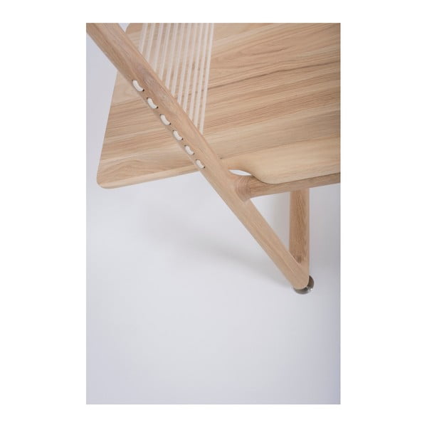 Ąžuolo masyvo knygų lentyna Gazzda Muse, aukštis 216 cm-image-3