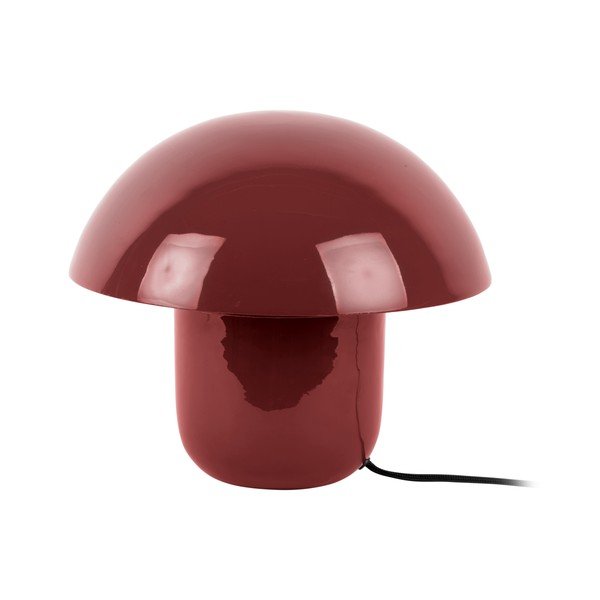 Bordo spalvos iš metalo stalinis šviestuvas (aukštis 25 cm) Fat Mushroom – Leitmotiv