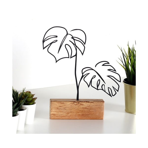 Metalinė statulėlė Leaves - Mioli Decor-image-3