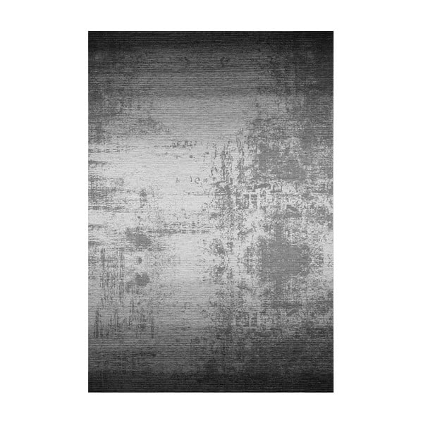 Pilkas ir juodas kilimas Kate Louise, 80 x 150 cm