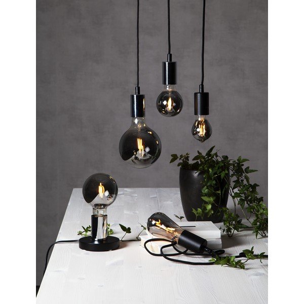 Šilta LED/su kaitinimo siūleliu lemputė 2 W E27, Plain Smoke – Star Trading-image-3