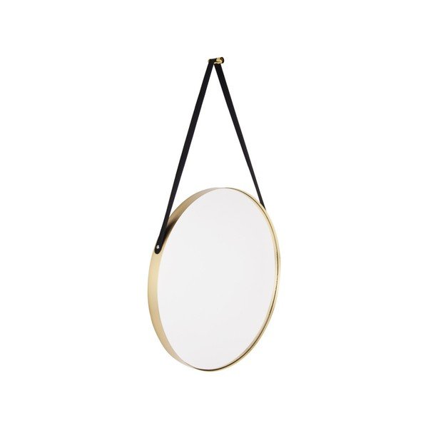 Sieninis veidrodis su aukso spalvos rėmu PT LIVING Balanced, ø 47 cm-image-2