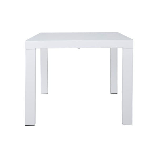 Baltas sulankstomas valgomojo stalas "Canett Lissabon", 90 cm ilgio