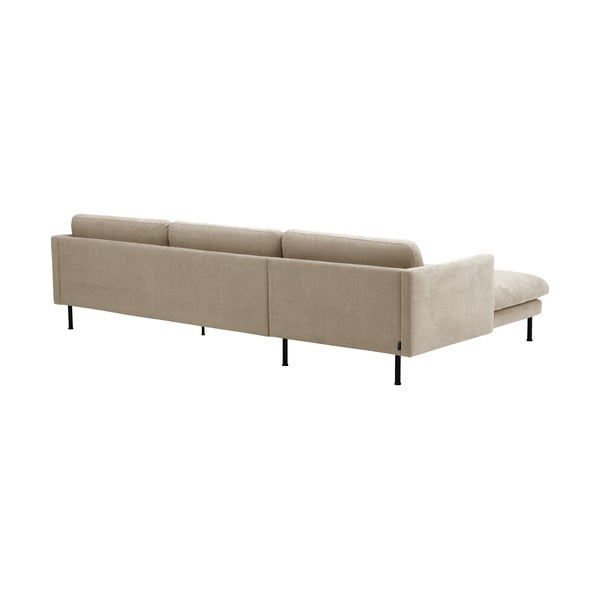 Smėlio spalvos kampinė sofa Max Winzer Nathan, kairysis kampas-image-4