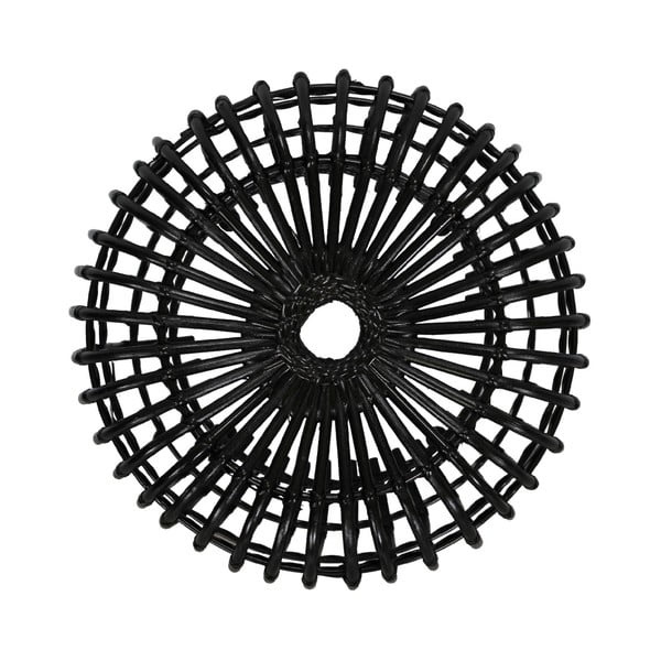 Juodas rotango staliukas WOOX LIVING Ratta-image-1