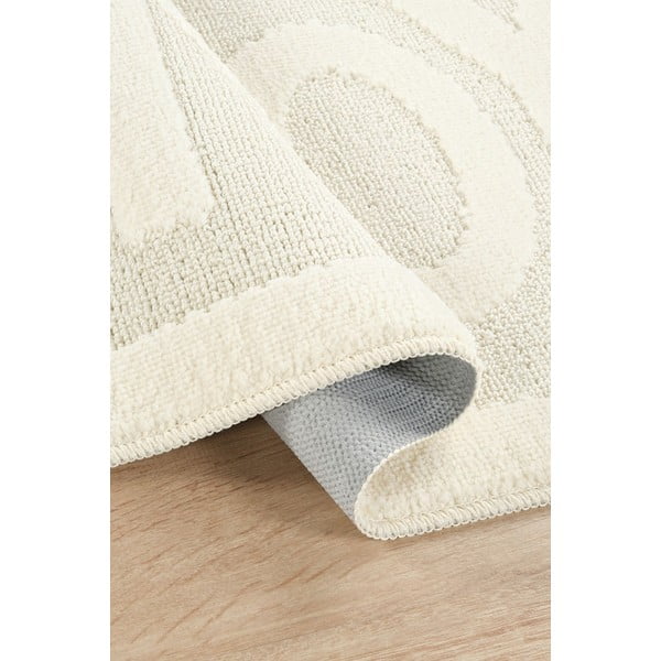 Kreminės spalvos vonios kilimėlis 60x100 cm Enjoy – Foutastic-image-2