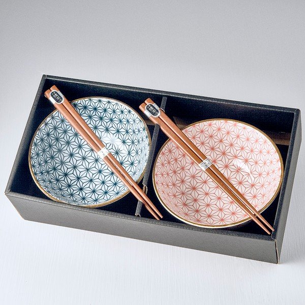 2 dubenėlių ir lazdelių rinkinys MIJ Asanoha-image-1