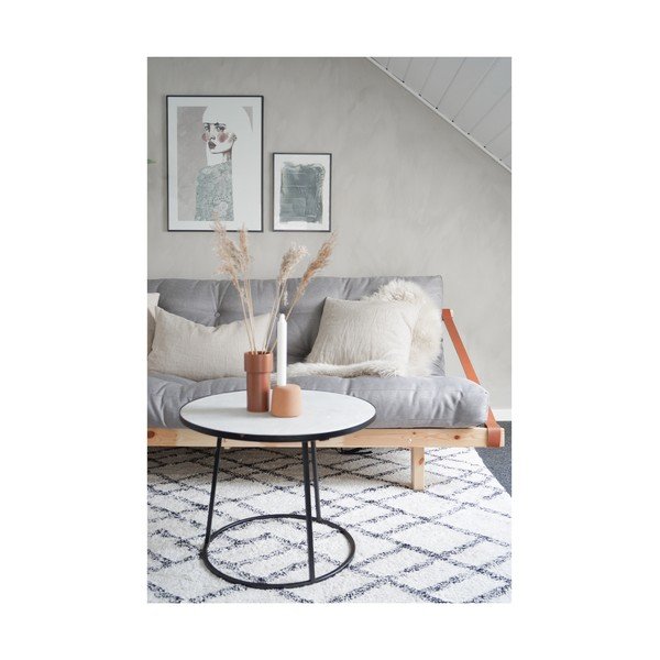 Kintama sofa "Karup Design Jump" Juoda / lininė smėlio spalvos-image-4