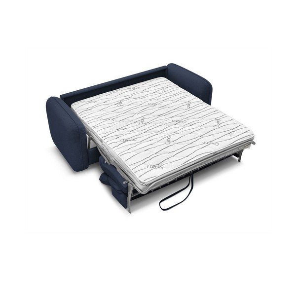 Tamsiai mėlynos spalvos sofa 236 cm Achille – Bobochic Paris-image-4