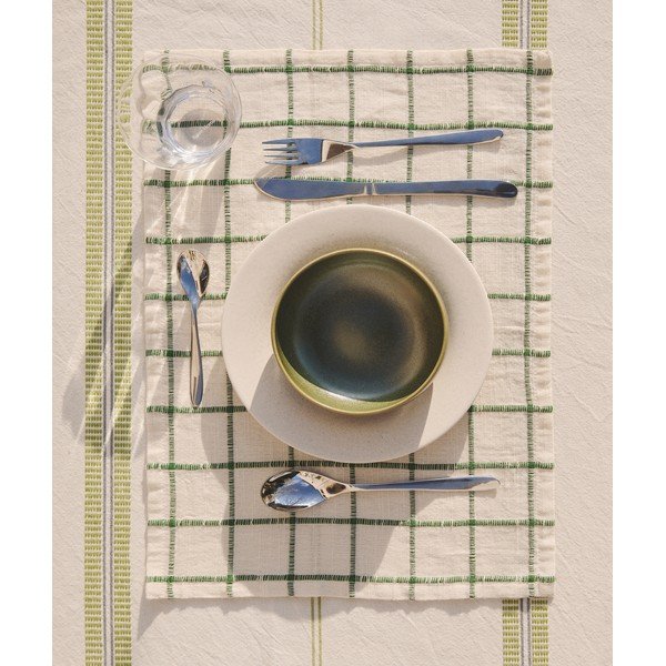 Iš tekstilės padėkliukai 2 vnt. 35x50 cm Adesta – Kave Home-image-2