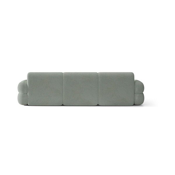 Mėlynos spalvos kampinė sofa iš šenilinio audinio (su kairiuoju kampu/su gultu) Neo – Micadoni -image-4