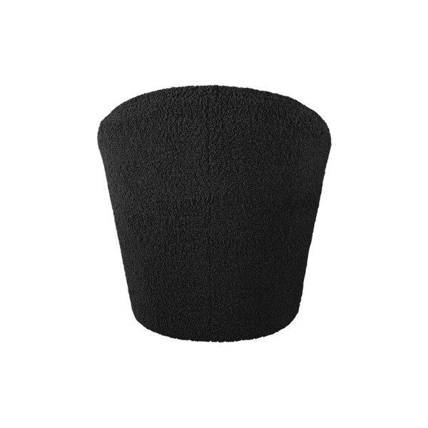 Krėslas juodos spalvos iš boucle Cuddly  – Leitmotiv-image-3