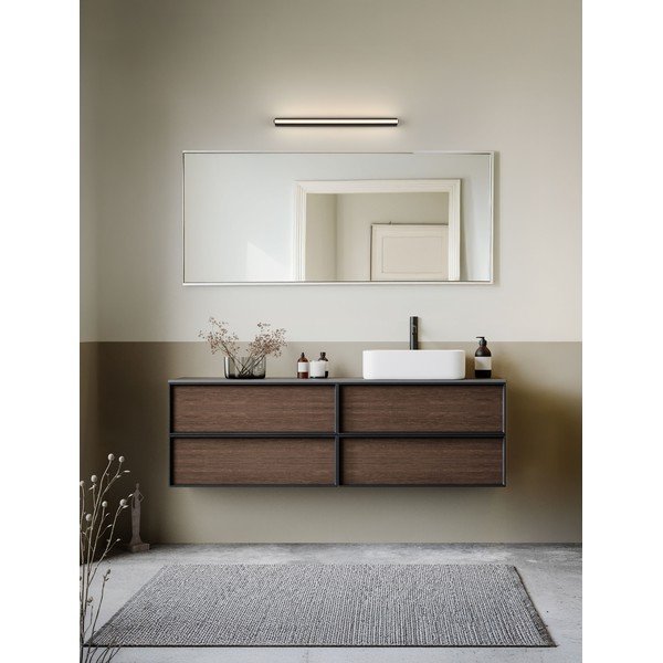 Matinės juodos spalvos iš aliuminio sieninė lempa LED Endo – Nova Luce-image-1