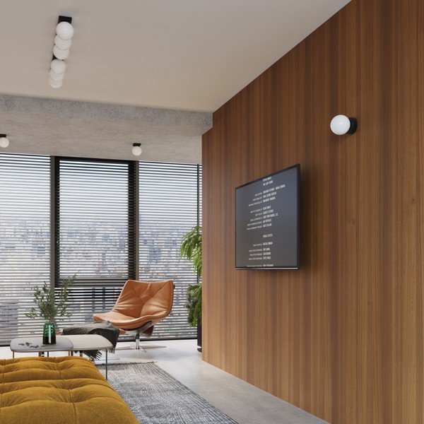 Sieninė lempa juodos ir baltos spalvos Blaze – Sollux-image-4