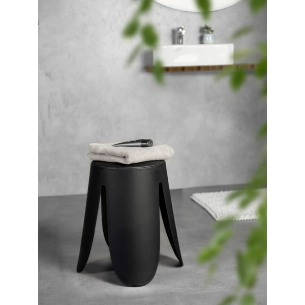 Iš plastiko taburetė juodos spalvos Comiso – Wenko-image-1