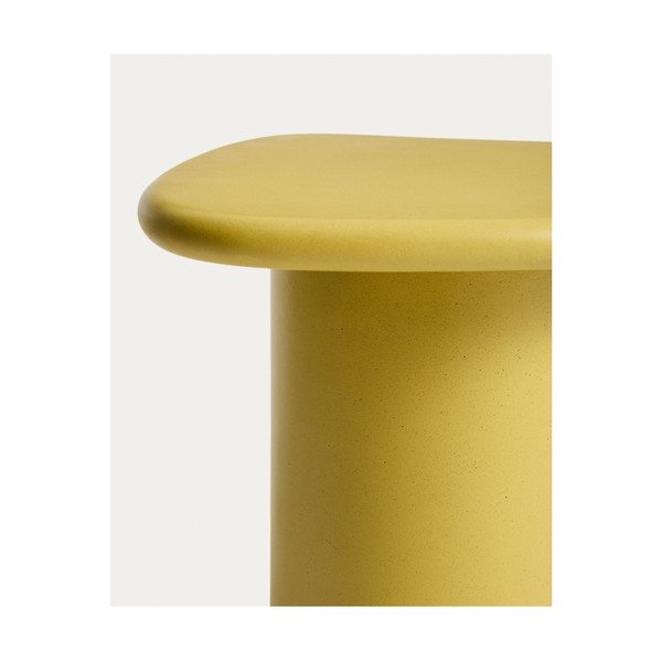 Iš betono sodo šoninis staliukas 47x48 cm Macarella – Kave Home-image-4