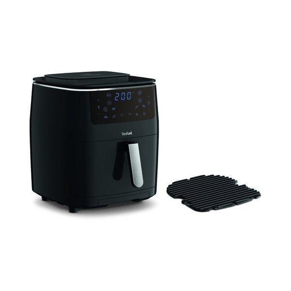Oro gruzdintuvė juodos spalvos EASY FRY&GRILL STEAM+ FW201815 – Tefal