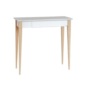Baltas darbo stalas Ragaba Mimo, plotis 65 cm