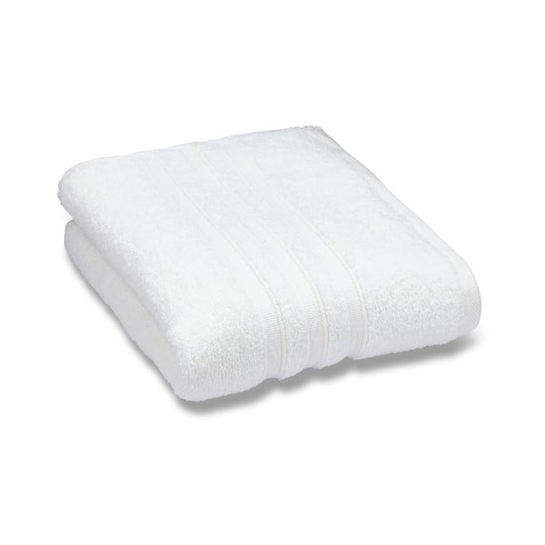 Baltos spalvos iš frote audinio iš medvilnės rankšluostis 50x85 cm Zero Twist – Catherine Lansfield