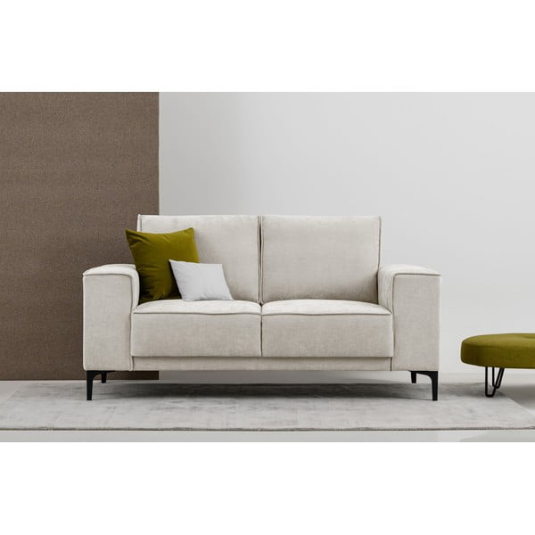 Sofa kreminės spalvos 164 cm Copenhagen – Scandic-image-1