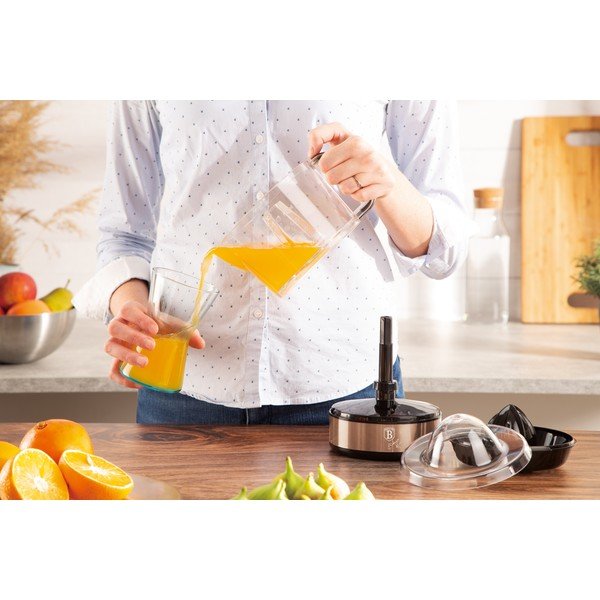 Elektrinis citrusinių vaisių presas Rosegold Metallic Line - BerlingerHaus-image-2