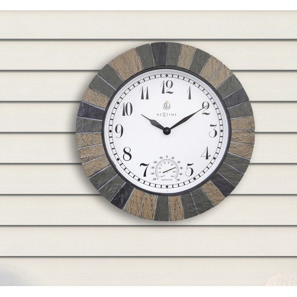 Lauko sieninis laikrodis ø 43,5 cm Aster – NeXtime-image-1