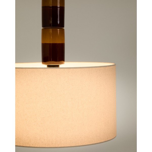 Kabantis šviestuvas su tekstiliniu gaubtu Mavran – Kave Home-image-1