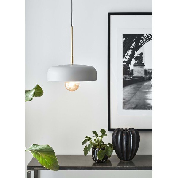 Pilkas pakabinamas šviestuvas Markslöjd Caen Pendant-image-2