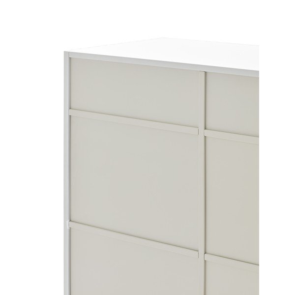 Balta komoda Teulat Doric, plotis 92 cm-image-4