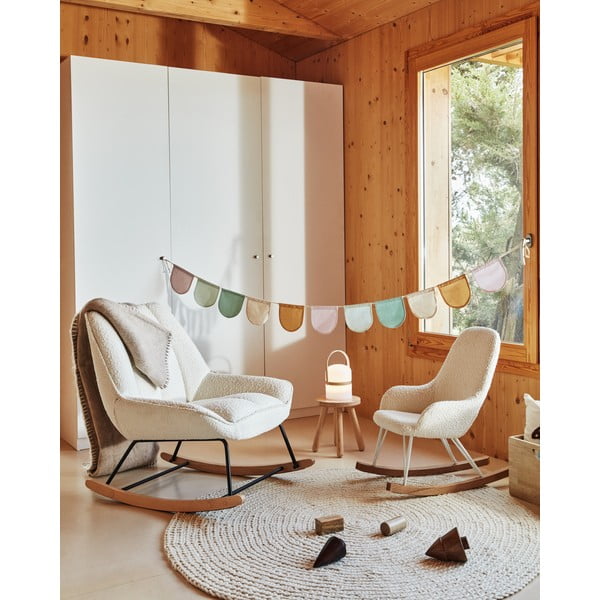 Vaikiška kėdutė iš bukmedžio medienos Kave Home Dilcia, ø 24 cm-image-1