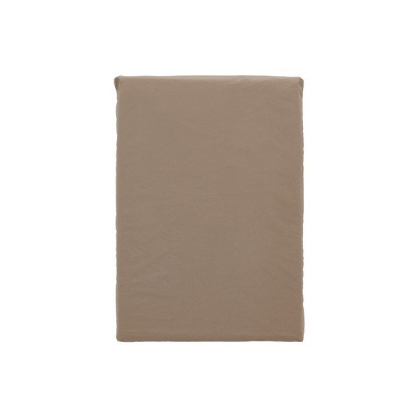 Iš medvilninio perkelio viengulė/itin ilga patalynė rudos spalvos 140x220 cm Crisp – Södahl-image-3
