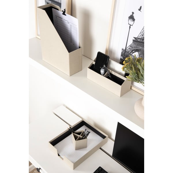 Iš kartono biuro organizatoriai 4 vnt. Hugo Canvas Paper Laminate – Bigso-image-2