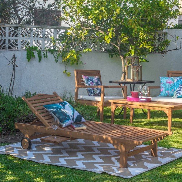 Medinis sodo gultas Teka - LDK Garden-image-1