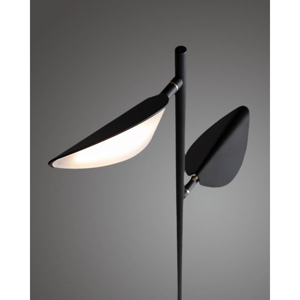 Juodos spalvos pastatomas šviestuvas LED (aukštis 150 cm) Veleira – Kave Home-image-3