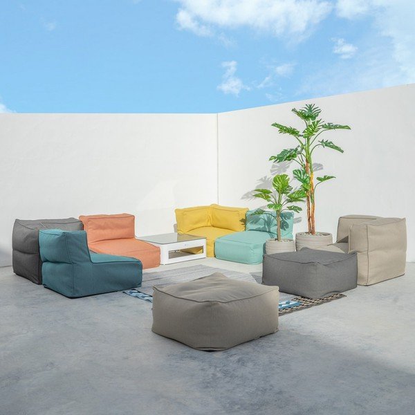 Sodo taburetė mėlynos spalvos Gissele – LDK Garden-image-1
