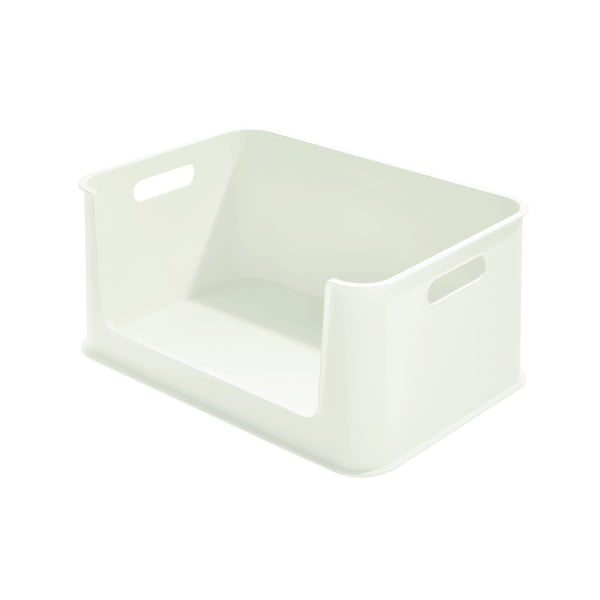 Balta dėžutė iDesign Eco Open, 43 x 30,2 cm