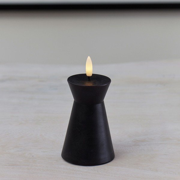 LED žvakė reikia baterijų (aukštis 10 cm) Sille Cone – Sirius-image-2